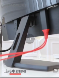 3 ใน 1 USB ประเภท C ไปยังสายอะแดปเตอร์ HDMI สำหรับ iOS โทรศัพท์ Android เพื่อ HDTV TV