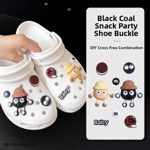 JVBV | DIY Creative Glitter High-end Female Black Shoe Decorations
