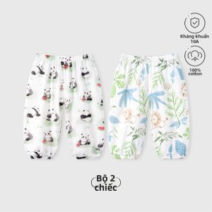 TONGLIANCHUXIN | Quần Dài Mùa Xuân Hè Chống Muỗi Cotton