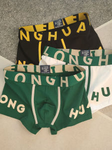 Quần Lót Nam Cotton Nguyên Chất 3 Chiếc Quần Lót Nam Mùa Xuân Hè Cạp Vừa Quần Lót Nam Thời Trang Phong Cách Hàn Quốc Quần Lót Nam