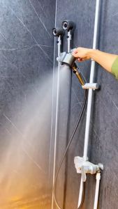 Kepala Shower Bertekanan Tinggi Dapat Pijat Kepala Hand Shower  Kamar Mandi Multifungsi 3 Mode High Pressure Shower Head Dengan Elemen Filter
