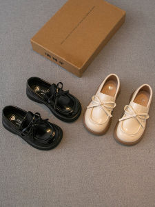 Girls Leather Shoes 2024: Spring & Fall New Children's Shoes