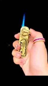 BẬT LỬA KHÈ KHÓA XOAY HÌNH SƯ TỬ BIỂN - XÀI GAS