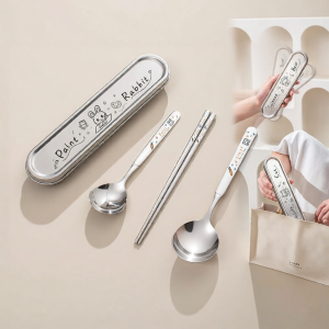 JIDI | Portable Kids Exclusive 316 Stainless Steel Cutlery Set