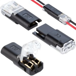Waterproof Plug Wire Connector 2 Pin Way Cable Plug Car Electric Wire Snap Connectors Strip Terminal Connection Wholesale