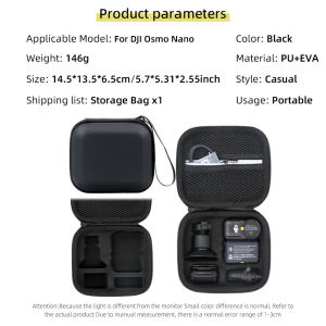 2026New DJI Osmo Nano Storage Bag Portable Box Black Bag NANO Gray All-in-One Bag Accessory Case