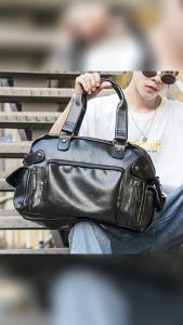 Túi Xách du lịch OK Travel Sammons Black hàng cao cấp