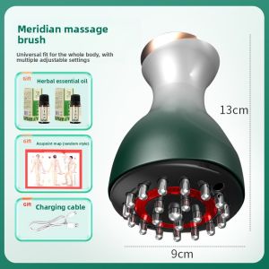 ZHENGBEI | Fat Burning Abdominal Massaging Scraping Meridian Dredging Body Brush