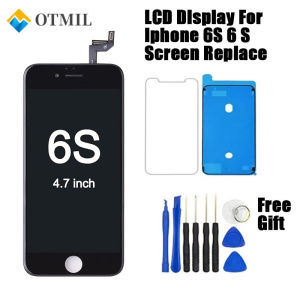 Display for iPhone 6S White Black Screen 4.7 Inches LCD Touch Screen Frame Glass Screen Disassembly Kit A1633  A1688 A1700