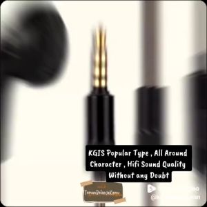 headset KGIS P1 earbud Durable Cable HIFI BASS stereo music telfon daily earphone with microphone