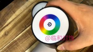 RGB Table Lamp Rechargeable Touch Dimming Wireless Wine Bottle Light Suitable for Bar Wine Bottles Desk Lights