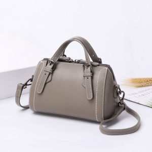 SIFULUN | Versatile 2026 New Soft Leather Boston Handbag