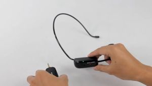 TaffSTUDIO Wireless Microphone UHF Call Center: Suara Jernih & Profesional