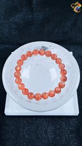 Super Premium Grade Golden Strawberry Sunstone Quartz Bracelet