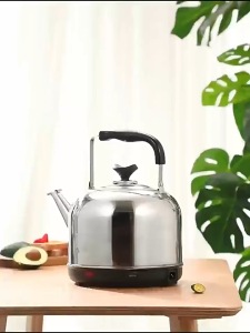 15L Whistling Electric Kettle 304 Stainless Steel - Food Grade Fast Boiling Water Kettle for Office & Family Usea