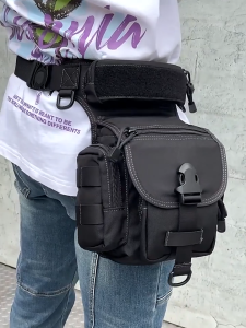 【ศูนย์ไทย】ภาคเจ็ดกุ้งกลางแจ้งมัลติกระเป๋ากันน้ำยุทธวิธีทหารกระเป๋าหนังคาดเอวชาย กระเป๋าเอว เข็มขัดเอวสะโพกแพ็ค1000D Outdoor Tactical Waist bag ผ้าเดินป่าตั้งแคมป์กลางแจ้งกีฬา