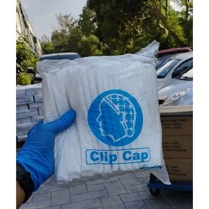 Disposable Clip Cap (Hair Net / Mob Cap) - 100pcs