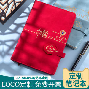 สมุดโน้ตเพิ่มความหนาสมุดจดบันทึกการประชุมแบบหนาสำหรับธุรกิจสมุดจดไดอารี่แนวอาร์ตๆประณีตแนววินเทจสมุดจดบันทึกเรียบง่ายหนาพิเศษสำหรับนักศึกษามหาวิทยาลัยสมุดจดบันทึกสำหรับทำงานในสำนักงานขนาด A5 B5สั่งทำพิมพ์โลโก้ได้