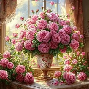 500 Pieces Jigsaw Puzzle The Flower Family Jigsaw Puzzle Educational Toy for Kids Children s Games Christmas Gift