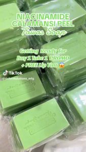 Buy 2 Get 2 Niacinamide Tawas and Calamansi Peel Tawas Soap
