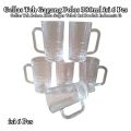 GELAS ES TEH KACA POLOS 380ML 6 PCS GROSIR MURAH. 