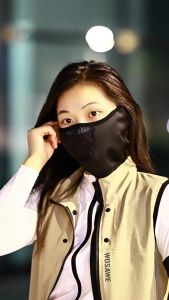 WOSAWE ฤดูหนาวขนแกะร้อนหน้ากากรถจักรยานยนต์ระบายอากาศอบอุ่นขี่จักรยานหูใบหน้าปก