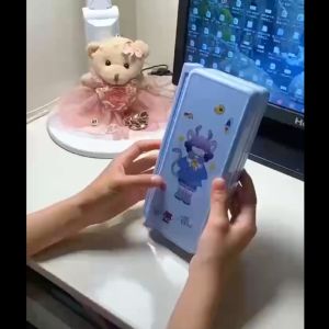 MI-A73 Tempat Pensil 2IN1 Multifungsi dengan Tatakan Buku dan Papan Tulis Praktis / Kotak Pensil