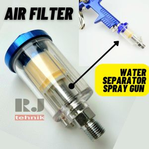 Filter Air Udara  Kompresor Water Separator Saringan Angin Spray Gun