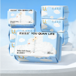 Khăn Lạnh Dùng Một Lần Cho Bé 80 Miếng