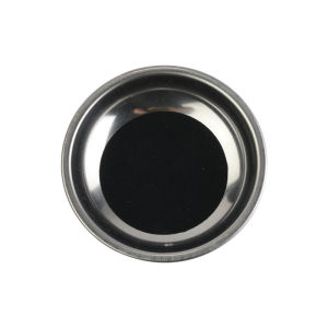 1 ชิ้นเหรียญเจาะ Magic Tricks คุณภาพยืดเหรียญ Thru ถ้วยแก้วด้านล่างเป็นถ้วย Black Hole Magic Props ภาพลวงตา