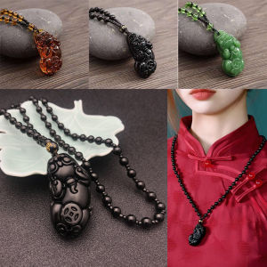 Kalung Pixiu Keberuntungan & Aksesoris Pakaian Fashion