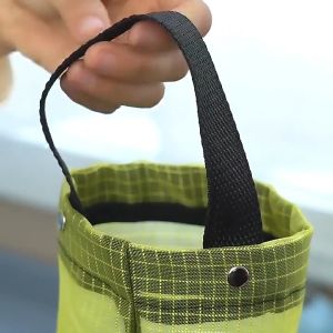 ถุงพลาสติกแบบติดผนัง กระเป๋าจัดระเบียบ ถุงตาข่าย อุปกรณ์สําหรับครัวเรือน