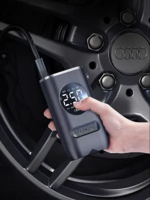 HELLOLEIBOO | Portable Car Wireless Air Compressor