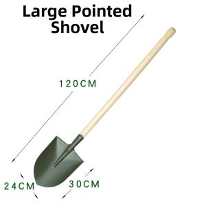 DANBIYIN | Rescue Fire Steel Spade Wooden Handle