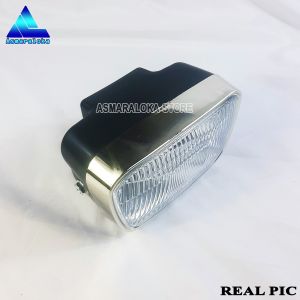 SEPAKET Reflektor Lampu Depan Motor Yamaha Rx King Plus Breket Lampu