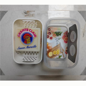 Hộp Đựng Xà Phòng Cỡ Lớn Có Nắp Có Thể Thoát Nước Dùng Để Giặt Dùng Cho Ký Túc Xá Sinh Viên Dụng Cụ Vệ Sinh Cá Nhân