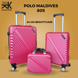 Beautycase koper Polo Vienna 805 - koper motif - hardcase - travel bag - koper anak - Tas travel - koper anak - koper karakter - koper murah - promo - koper kecil - koper karakter - koper gambar - koper anti pecah - bergaransi - bayar di tempat
