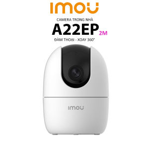Camera IMOU A22EP 2M 1080p Xoay 360 Độ- Đàm Thoại 2 Chiều- Báo Động Chống Trộm- Wifi Trong Nhà Chính Hãng