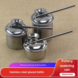 Stainless Steel Ceramic Glaze Spray Bottle Pot Mouth Blowing Spray Effect Background Ceramic Art Tools Glazing Sprayer