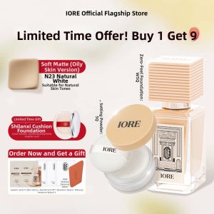 iore | Long-lasting Coverage Hydrating Fitting Powder Foundation for Dry and Oily Skin