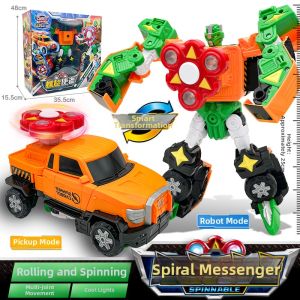 Magqoo | Concrete Master Transforming Robot Toy