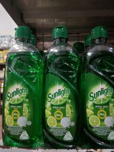 1 Pcs-SUNLIGHT Jeruk Nipis 400 ml Botol Sabun Cuci Piring