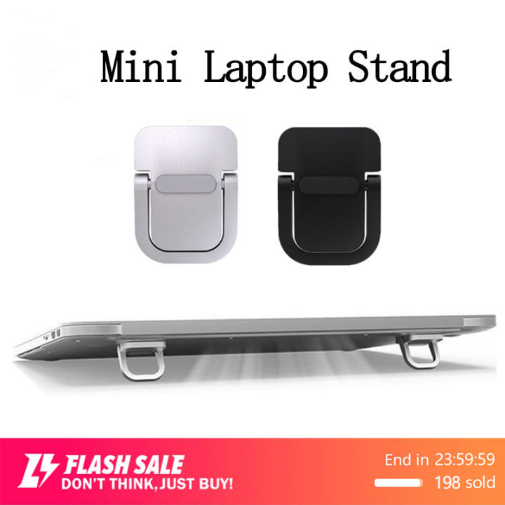 Laptop Metal Stand for Desk Notebook Keyboard Stand Riser Aluminum Mini ...