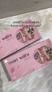 【100% ORI】WISELION 2025 New Smartwatch HK88 | AMOLED 1.19 | Waterproof IP68 | Womens Health | NFC | 123 Sport Mode | Heart Rate Health Monitoring | Running Pace Jam Tangan Pintar Android IOS