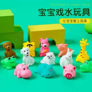 ของเล่นสัตว์ทะเลยางนิ่มสำหรับเด็ก น้ำหนักเบา ที่ปรับระดับความกดอากาศได้ รูปตุ๊กตาผีเสื้อขนาดเล็ก รูปตุ๊กตาแกะ ของเล่นสัตว์ทะเล