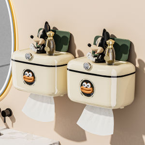 Hộp Đựng Khăn Vệ Sinh Phòng Tắm Treo Tường Chống Thấm Nước Không Cần Đục Lỗ Giá Để Khăn Vệ Sinh Có Thể Điều Chỉnh