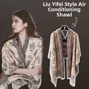 Air Conditioned Office Blanket Wrap Shawl Warm Sun Protection