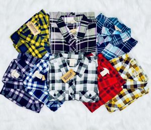 Áo khoác/Áo sơ mi flannel caro  nữ xuất khẩu USAchất liệu Cotton thoáng mátcó big size và nhiều màu sắc