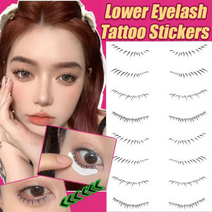 5 แผ่น ขนตา ปลอมสติ๊กเกอร์รอยสักทิ้งได้ ล่าง แผ่นติดรอยสักชั่วคราว แผ่นติดขนตา ปลอมจำลอง เพื่อ ขยาย ดวงตา