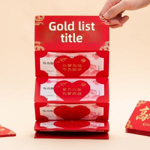 MONLEYTA | Personalized Creative Gift Box with Red Envelopes for Graduation and Birthday